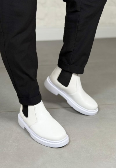 YENİ SEZON CHELSEA ZRA MODEL BOT - BEYAZ DERİ