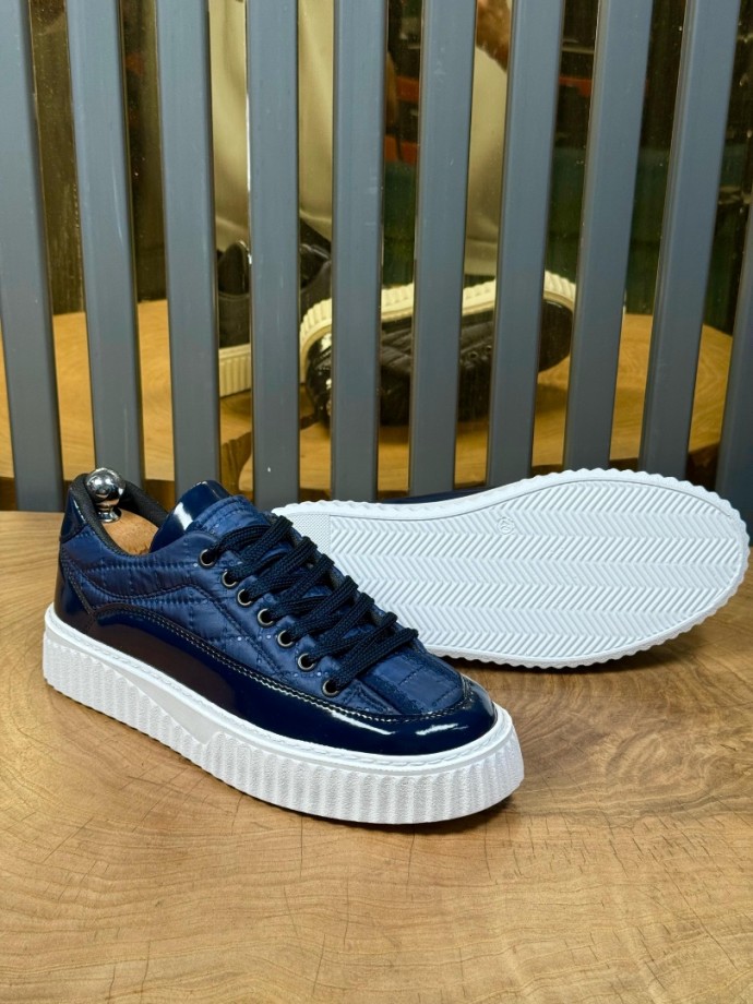 YENİ SEZON ZR CAPITONE MODEL - LACİVERT