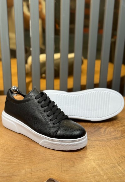 YENİ SEZON ZR MODEL - SİYAH PÜTÜR DERİ