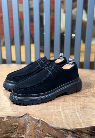 YENİ SEZON SISLEY MODEL - SİYAH SÜET