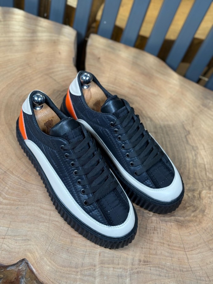YENİ SEZON ZR CAPITONE MODEL - SİYAH TURUNCU KREM YENİ SEZON ZR CAPITONE MODEL - SİYAH TURUNCU KREM