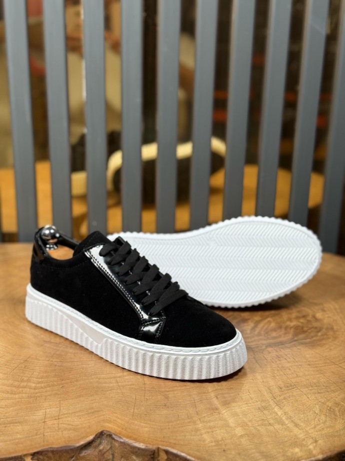 YENİ SEZON ZR CRAZY MODEL - SİYAH SÜET