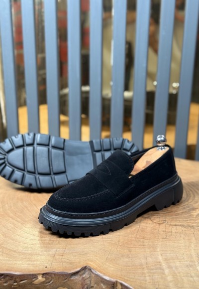 YENİ SEZON ZR MODEL - SİYAH SÜET