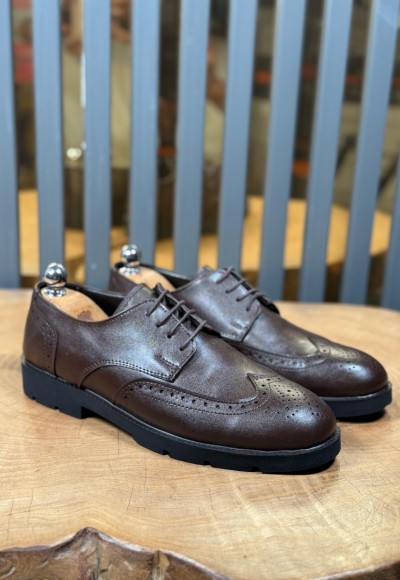 YENİ SEZON OXFORD MODEL - KAHVERENGİ YENİ SEZON OXFORD MODEL - KAHVERENGİ