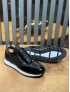 YENİ SEZON ZR SNEAKER MODEL - SİYAH RUGAN KROKAN YENİ SEZON ZR SNEAKER MODEL - SİYAH RUGAN KROKAN