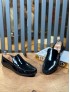 YENİ SEZON YAZLIK SADE ROK MODEL - SİYAH RUGAN DERİ