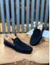 YENİ SEZON YAZLIK SADE ROK MODEL - SİYAH SÜET YENİ SEZON YAZLIK SADE ROK MODEL - SİYAH SÜET