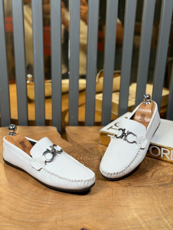 YENİ SEZON YAZLIK CHNL ROK MODEL - BEYAZ DERİ YENİ SEZON YAZLIK CHNL ROK MODEL - BEYAZ DERİ