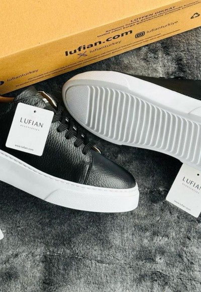 YENİ SEZON ZR MODEL -  SİYAH PÜTÜR MAT DERİ 