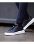YENİ SEZON ZR MODEL - LACİVERT PÜTÜR MAT DERİ    