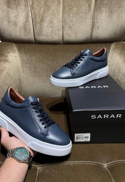 YENİ SEZON ZR MODEL - LACİVERT PÜTÜR MAT DERİ    