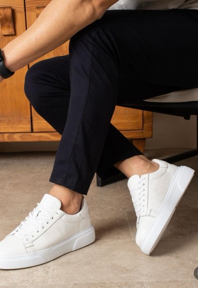 YENİ SEZON ZR MODEL - BEYAZ PÜTÜR MAT DERİ     