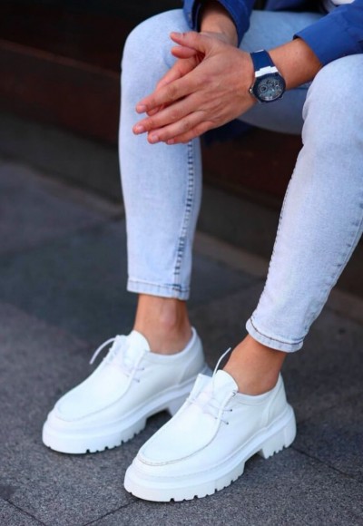 YENİ SEZON PRD MODEL - BEYAZ MAT DERİ