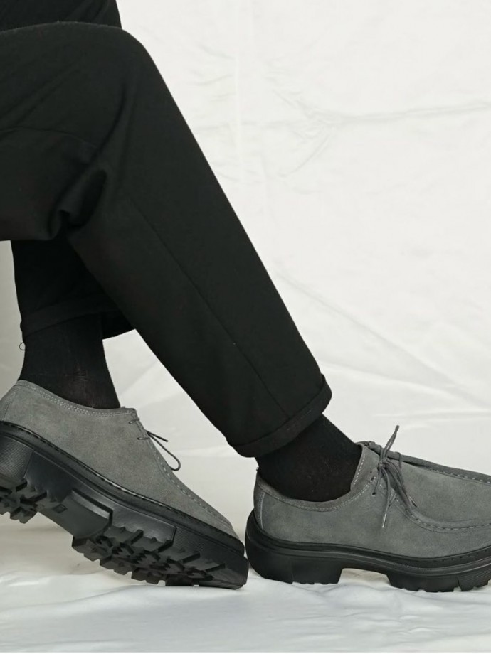 YENİ SEZON ZR MODEL - GRİ SÜET     