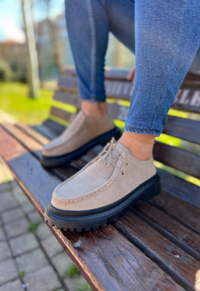 YENİ SEZON SISLEY MODEL - KUM BEJ SÜET YENİ SEZON SISLEY MODEL - KUM BEJ SÜET