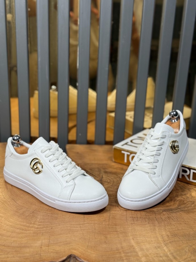 YENİ SEZON CASUAL GC MODEL - BEYAZ DERİ