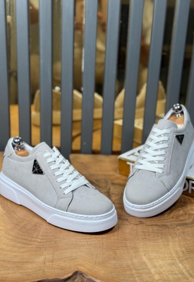 YENİ SEZON CASUAL PRD MODEL - TAŞ GRİ SÜET