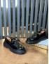 YENİ SEZON CASUAL LV MODEL - SİYAH RUGAN DERİ