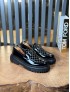YENİ SEZON CASUAL LV MODEL - SİYAH RUGAN DERİ YENİ SEZON CASUAL LV MODEL - SİYAH RUGAN DERİ