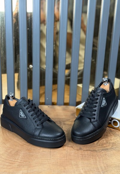 YENİ SEZON CASUAL PRD MODEL - SİYAH DERİ