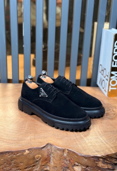 YENİ SEZON CASUAL PRD MODEL - SİYAH SÜET DERİ YENİ SEZON CASUAL PRD MODEL - SİYAH SÜET DERİ