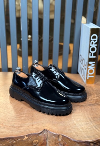 YENİ SEZON CASUAL PRD MODEL - SİYAH RUGAN DERİ YENİ SEZON CASUAL PRD MODEL - SİYAH RUGAN DERİ