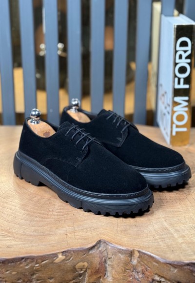 YENİ SEZON CASUAL PRD MODEL - SİYAH SÜET