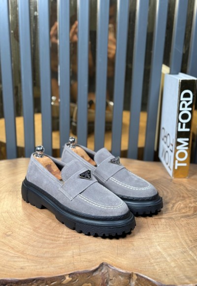 YENİ SEZON CASUAL PRD MODEL - GRİ SÜET