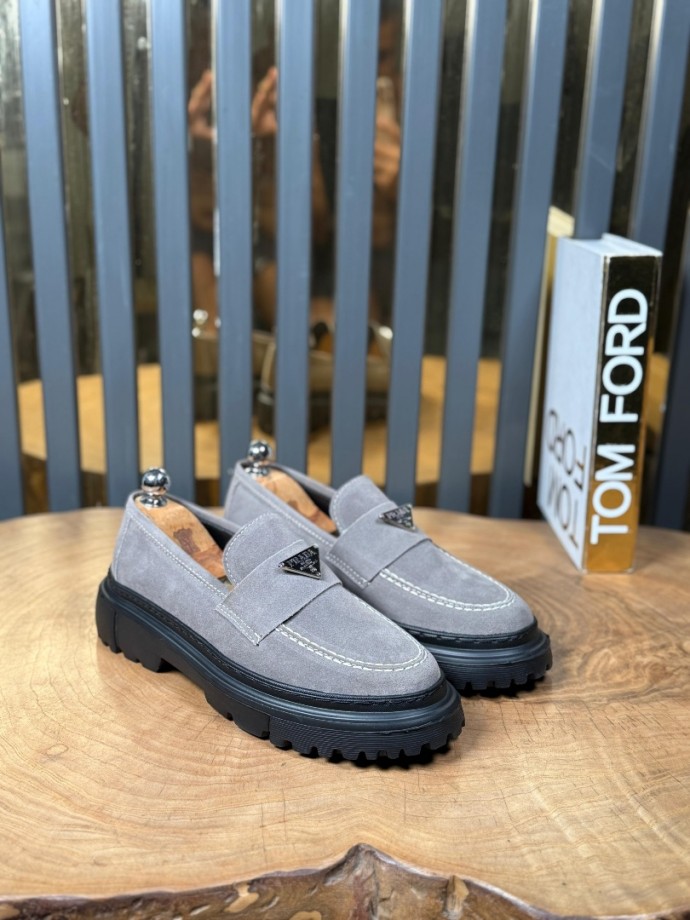 YENİ SEZON CASUAL PRD MODEL - GRİ SÜET