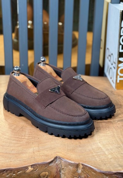 YENİ SEZON CASUAL PRD MODEL - KAHVE SÜET