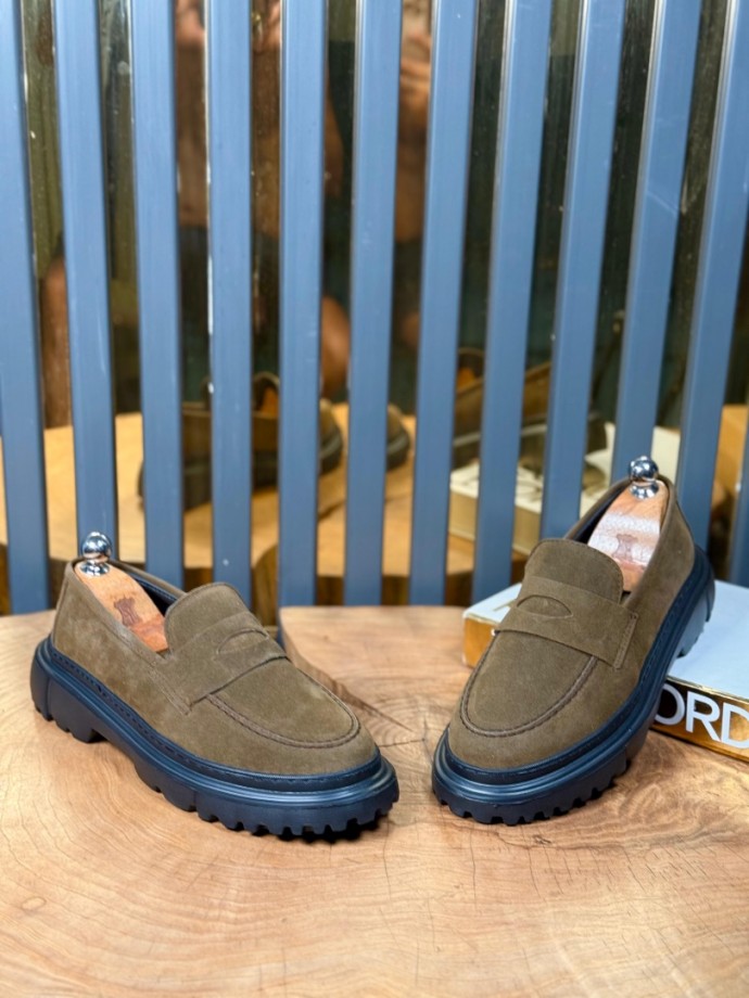 YENİ SEZON CASUAL MODEL - HAKİ SÜET