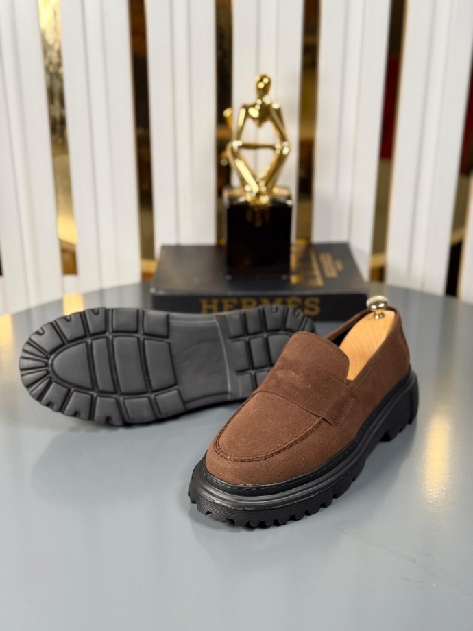 YENİ SEZON CASUAL MODEL  - KAHVE SÜET