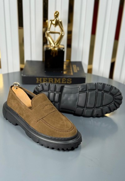 YENİ SEZON CASUAL MODEL  - HAKİ SÜET