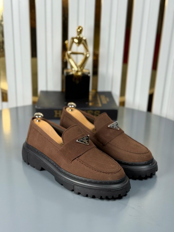 YENİ SEZON CASUAL MODEL  - KAHVE SÜET