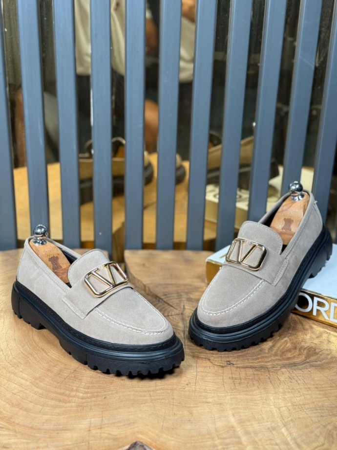 YENİ SEZON CASUAL VLTN MODEL - BEJ SÜET YENİ SEZON CASUAL VLTN MODEL - BEJ SÜET