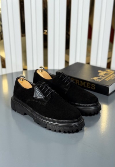 YENİ SEZON CASUAL PRD MODEL - SİYAH SÜET