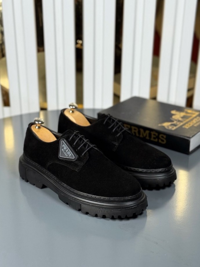 YENİ SEZON CASUAL PRD MODEL - SİYAH SÜET