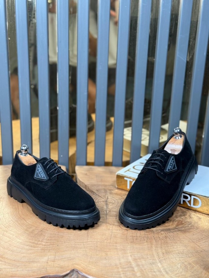 YENİ SEZON CASUAL PRD MODEL - SİYAH SÜET