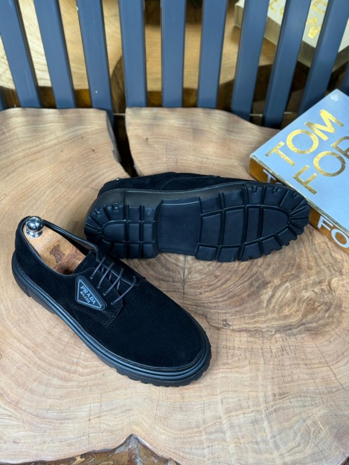 YENİ SEZON CASUAL PRD MODEL - SİYAH SÜET