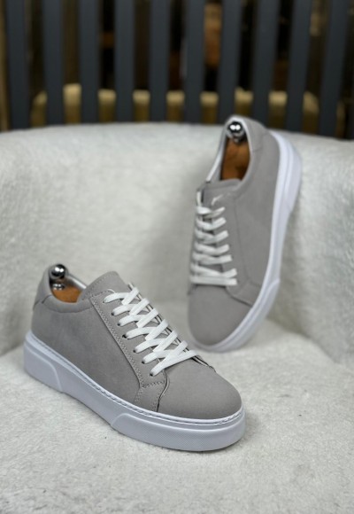 YENİ SEZON ZR YENİ MODEL - GRİ SÜET