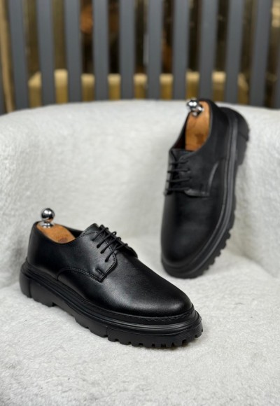  YENİ SEZON CASUAL YENİ MODEL - SİYAH MAT DERİ