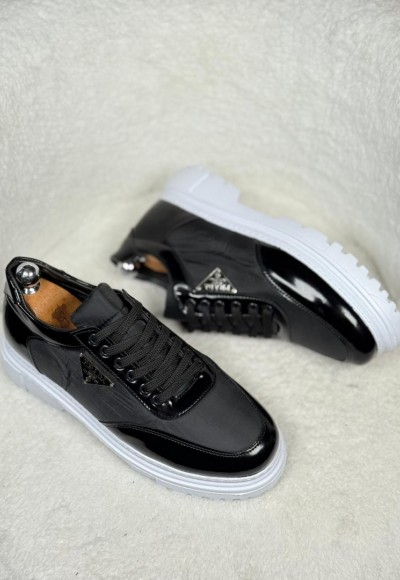 YENİ SEZON PRD YENİ MODEL - SİYAH RUGAN VE SATEN DERİ YENİ SEZON PRD YENİ MODEL - SİYAH RUGAN VE SATEN DERİ