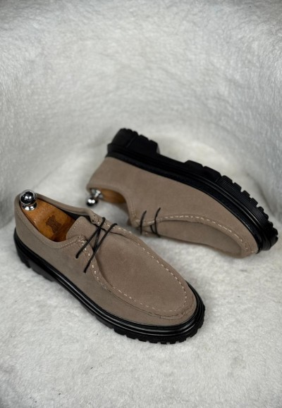 YENİ SEZON ZR BAĞCIKLI MODEL - KUM BEJ SÜET YENİ SEZON ZR BAĞCIKLI MODEL - KUM BEJ SÜET