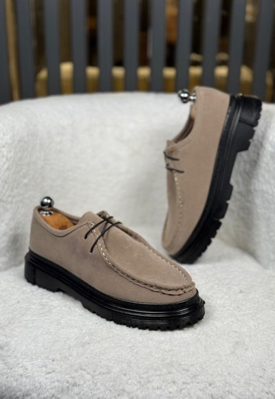 YENİ SEZON ZR BAĞCIKLI  MODEL - KUM BEJ SÜET 