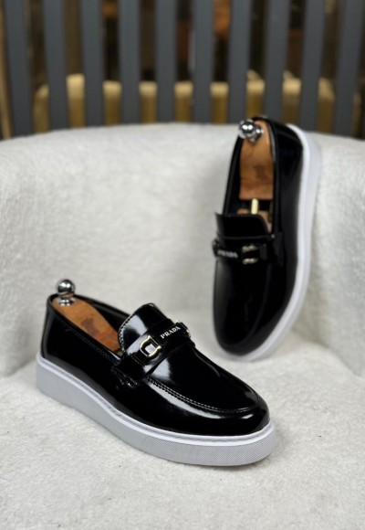 YENİ SEZON PRD YENİ SPOR MODEL - SİYAH RUGAN DERİ