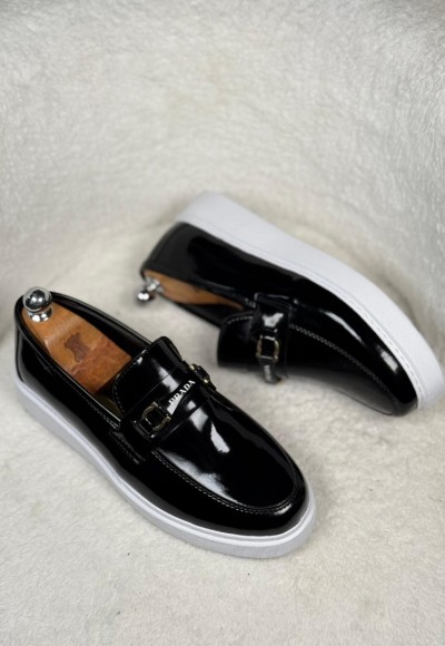 YENİ SEZON PRD YENİ SPOR MODEL - SİYAH RUGAN DERİ YENİ SEZON PRD YENİ SPOR MODEL - SİYAH RUGAN DERİ