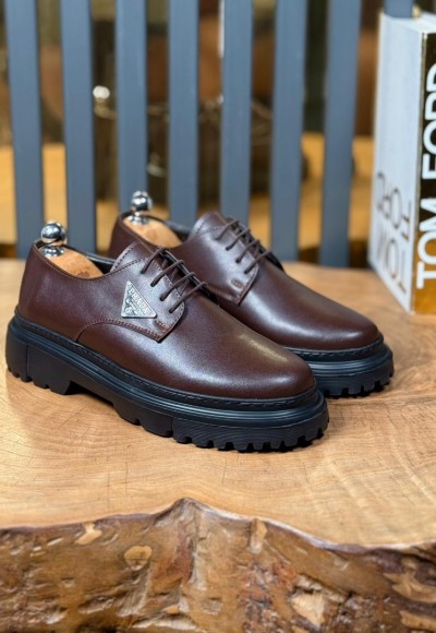  YENİ SEZON PRD BAĞCIKLI YENİ MODEL - KAHVERENGİ DERİ