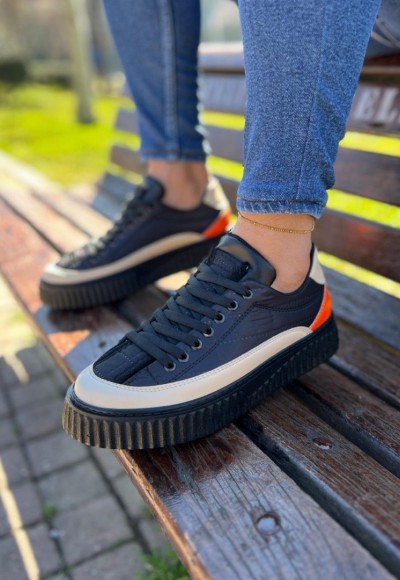 YENİ SEZON ZR YENİ MODEL - SİYAH / TURUNCU