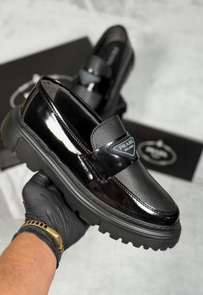 İTHAL YENİ SEZON PRD CASUAL MODEL - SİYAH RUGAN DERİ İTHAL YENİ SEZON PRD CASUAL MODEL - SİYAH RUGAN DERİ