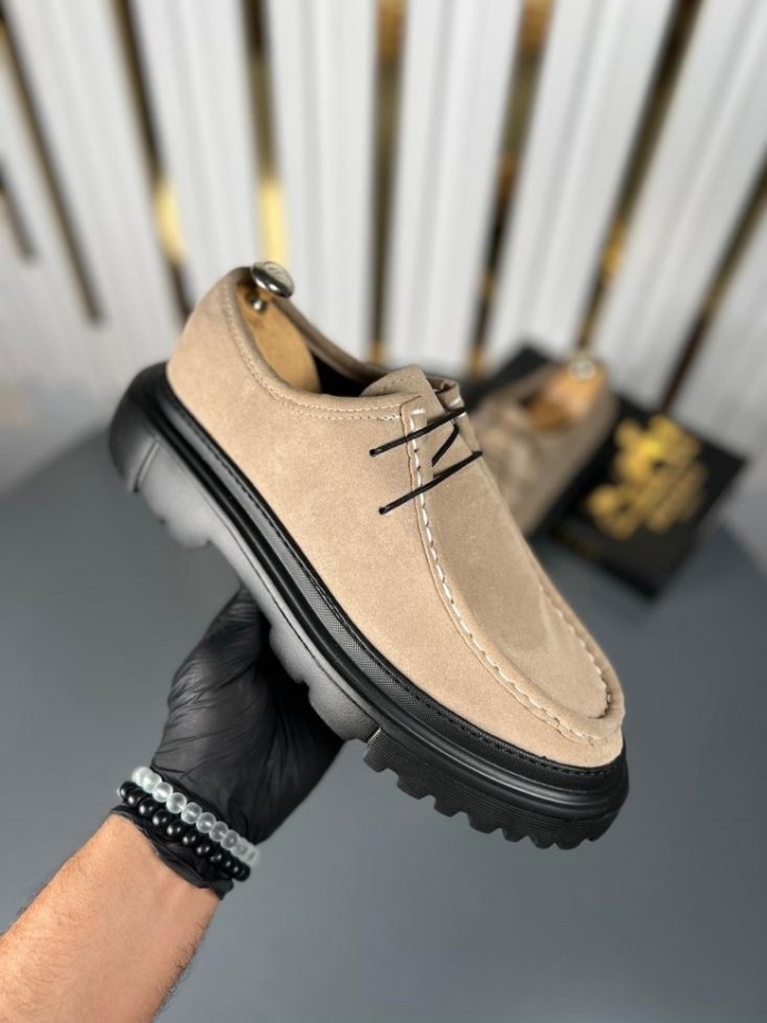 İTHAL YENİ SEZON ZR CASUAL MODEL - KUM BEJ SÜET İTHAL YENİ SEZON ZR CASUAL MODEL - KUM BEJ SÜET